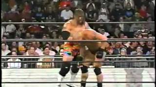 92297  Goldberg vs Hugh Morrus Debutmp4 [upl. by Aeriell]