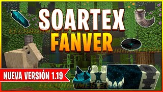 🔥TEXTURA SOARTEX FANVER para Minecraft pe 119 NUEVA ACTUALIZACIÓN 64x64 y 32x32 the wild update [upl. by Evol770]