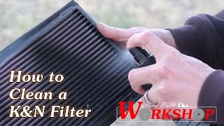 How to Clean a KampN Air Filter [upl. by Cosetta]