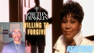 Willing To Forgive  Aretha Franklin  FIRST TIME LISTENING REACTION [upl. by Frasquito]