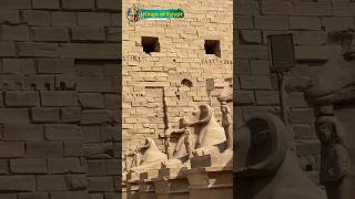 Pharaonic palace travel ancientegypt doublecrown history egyptianmythology statue egyptiangod [upl. by Amerd]