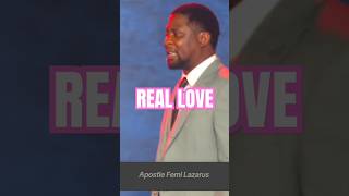 The Real Value of Love  Apostle Femi Lazarus [upl. by Redneval]