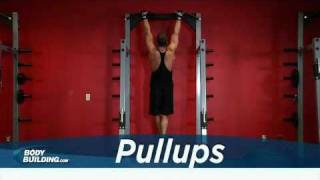 Pullups  Back Exercise  Bodybuildingcom [upl. by Metzger]