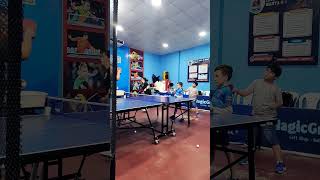 El pequeño Felix Lebrum tenisdemesa olimpiadas paris2024 tabletennis [upl. by Maguire183]