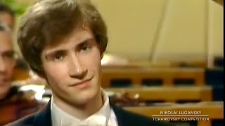 Lugansky  1994 Tchaikovsky Competition Tchaikovsky Piano Concerto No 1 [upl. by Lefty]