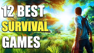 12 Best Survival Games You NEED To Play In 2024 [upl. by Ettelloc907]