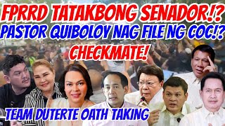 LIVE MANILA HOTEL GRABE CHECKMATE SILA FPRRD TATAKBONG SENADOR PASTOR NAG FILE NA NG COC dds [upl. by Olympie]