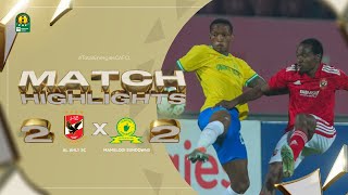 HIGHLIGHTS  Al Ahly SC 🆚 Mamelodi Sundowns  Matchday 3  202223 TotalEnergiesCAFCL [upl. by Erhart]