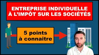 Entreprise individuelle à lIS impôt sur les sociétés [upl. by Ule]