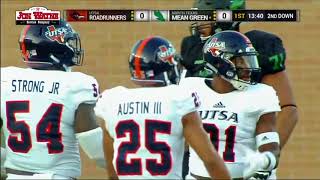 UTSA vs UNT Football 2017 [upl. by Bette]