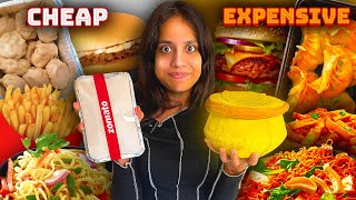 EXTREME Cheap VS Expensive Food Challenge 😱😱 [upl. by Weil]