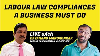 Labour Law Compliances a Business Must Do  Webinar BizWiser [upl. by Atwekk337]