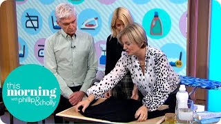 Alice Beers DIY Dry Cleaning Tips  This Morning [upl. by Eadahc]