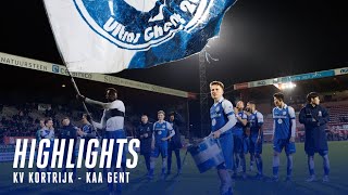 🎬 KV Kortrijk  KAA Gent 02 JPL MD20 [upl. by Babara]