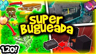 🔥la MEJOR SEMILLA de MINECRAFT 120 BEDROCK actualización minecraft 120 121 [upl. by Ytirahs]