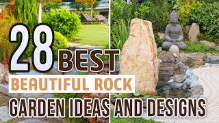 28 Beautiful Rock Garden Ideas and Designs [upl. by Tobe862]