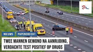 112nieuws ongeluk op A15 en explosie in Zwijndrecht [upl. by Tutto]