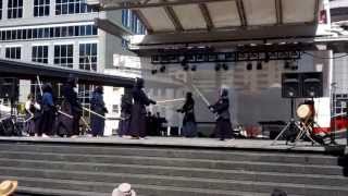 Toronto and Ryerson University Kendo Club Demonstration at the Toronto Matsuri [upl. by Manley703]