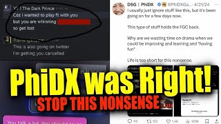 PhiDX was Right Stop The Nonsense Dark Prince Exposed amp Dee Bullies Random Player [upl. by Spragens]