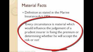 Utmost Good Faith and Insurable Interest  Principles of Insurance [upl. by Sharia]