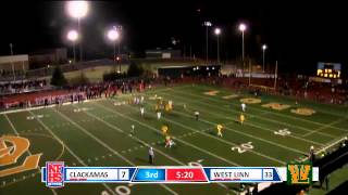 West Linn 20 yd td pass from Tim Tawa to Elijah Molden [upl. by Ramas]