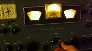 Hammarlund HQ180A HF vintage receiver [upl. by Hwang496]