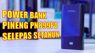 Powerbank Pineng 30000mAh PN899PD Selepas Setahun [upl. by Gervais487]