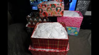 2 EASY WAYS TO WRAP BOXES FOR GIFT BASKETS [upl. by Adnaloj]