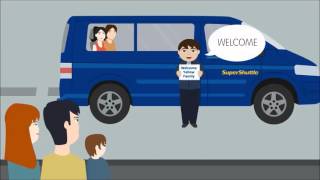 SuperShuttle Paris  best way to connect CDG ORLY and BVA airports [upl. by Gasser]