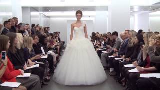 Vera Wang Fall 2013 Bridal Collection Runway Show  NYBFW [upl. by Leanatan239]