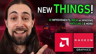 AMD Adrenalin 2461 Drivers  ROCm for Windows AI Improvements AntiLag 2 amp More [upl. by Enerol]