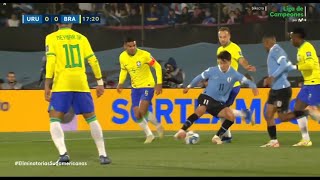 Facundo Pellistri vs Brazil Surprise Neymar [upl. by Melnick390]