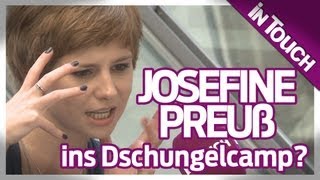 Josefine Preuß Bald im Dschungelcamp Interview Teil 2 [upl. by Burley]