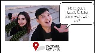 국제커플 예레반 아르메니아 🇰🇷❤🇦🇲 Cascade Yerevan 아르메니아 여자와 함께 산책ㄱㄱ [upl. by Kravits]