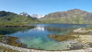 Norwegen Lofoten Austvågøya Skrova Gimsøy Vestvågøy Flakstadøy Moskenesøy Værøy und Røst [upl. by Oniram401]