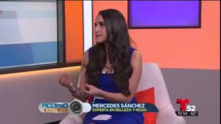 Tips de Belleza con Experta Mercedes Sanchez en Acceso Total Los Angeles  Be Chic Tour [upl. by Amalbergas517]