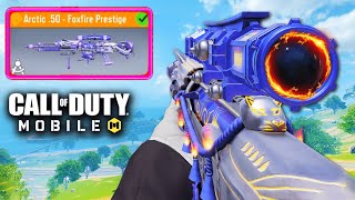 NEW LEGENDARY ARCTIC 50  FOXFIRE PRESTIGE 😍 COD MOBILE [upl. by Alohcin198]