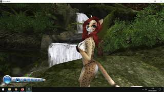 anthro cheetah second life [upl. by Faustus357]