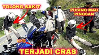 PULANG SUNMORI TERJADI CRAS  MOTOR RUSAK PARAH [upl. by Carlock]