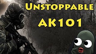 Unstoppable AK101 Ownage  Escape From Tarkov [upl. by Winonah586]