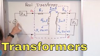 02  What is a Transformer amp How Does it Work StepUp amp StepDown Transformer Circuits [upl. by Linker]