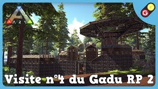 ARK  Survival Evolved  Visite n°4 du Gadu RP 2 FR [upl. by Esilehc313]