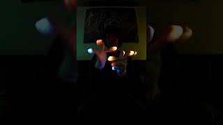 Gloving Lightshow to Find it in your mind  Zingara Steller gloving lightshow dance [upl. by Mulry]