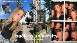 a week at the university of st andrews  a new semester begins [upl. by Einial]