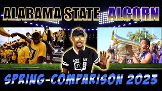 ALABAMA STATE amp ALCORN Spring Comparison 2023 Reaction Review  Steven Holiday [upl. by Alexandre]