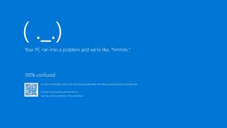 More Windows 10 BSOD [upl. by Yrffej]