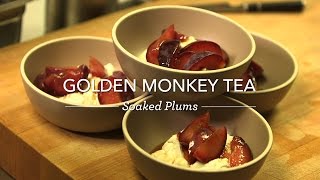 Breville and Teavana Present Tea Time with Hugh Acheson  Tea Soaked Plum Recipe [upl. by Ellerey885]