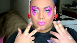 Jem and the Holograms Drag Makeup Tutorial [upl. by Seira]