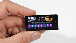 TDisplay AMOLED Touch ESP32 Number converter Project [upl. by Haimaj998]