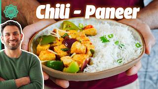 Unser Chili Paneer ist der Dauerbrenner  IndischChinesisches Wok Rezept [upl. by Trilley817]